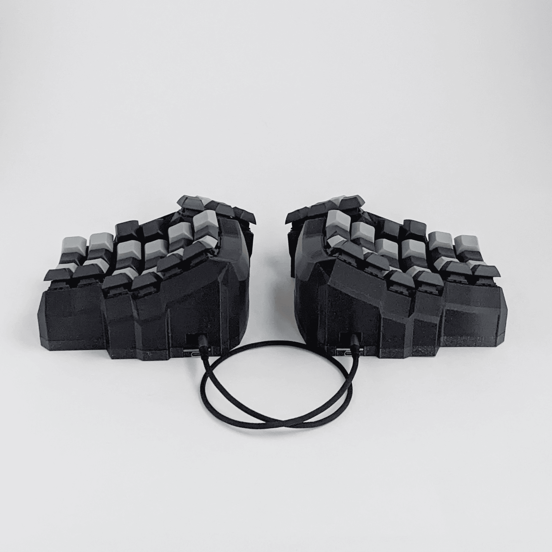 Taikohub ergonomic split hotswappable mechanical keyboard size medium. Dactyl Manuform Keyboard.